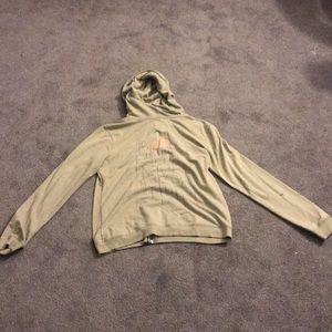 BCBG Green hoodie